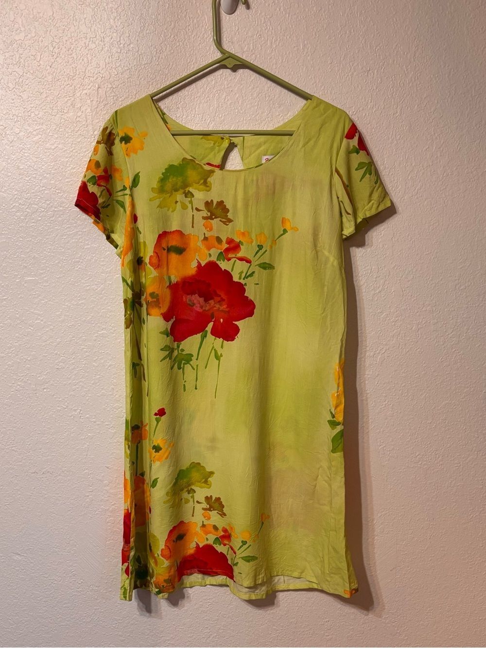 Hula Moon by Jams World Floral Shift Dress Large